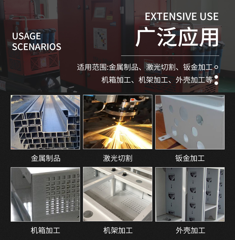 22KW16公斤激光切割專用一體空壓機（第四代）(圖6)